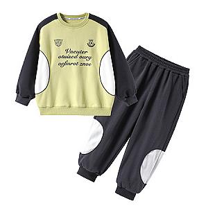 Hot Edition Bear & B631-Drawstring Colorblock Sweatshirt Set