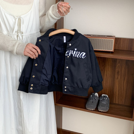 Kiss baby & DJ-2558 embroidered ball jacket.docx