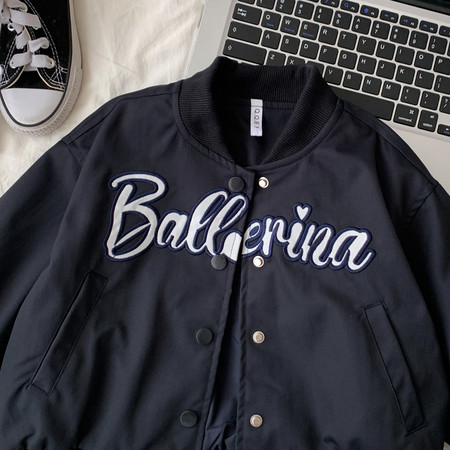 Kiss baby & DJ-2558 embroidered ball jacket.docx