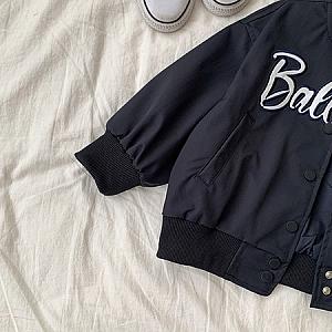 Kiss baby & DJ-2558 embroidered ball jacket.docx