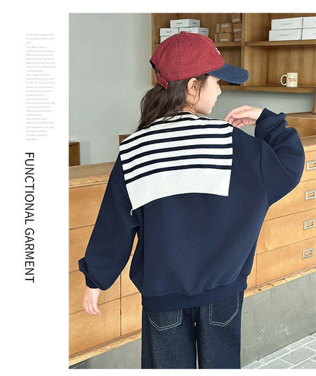 Baby Castle Children's Clothing & Girls' Olo Shawl Sweatshirt